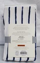 Cloud Island Crib Sheet Polyester Rayon Jersey Fitted Navy Blue Stripe image 3
