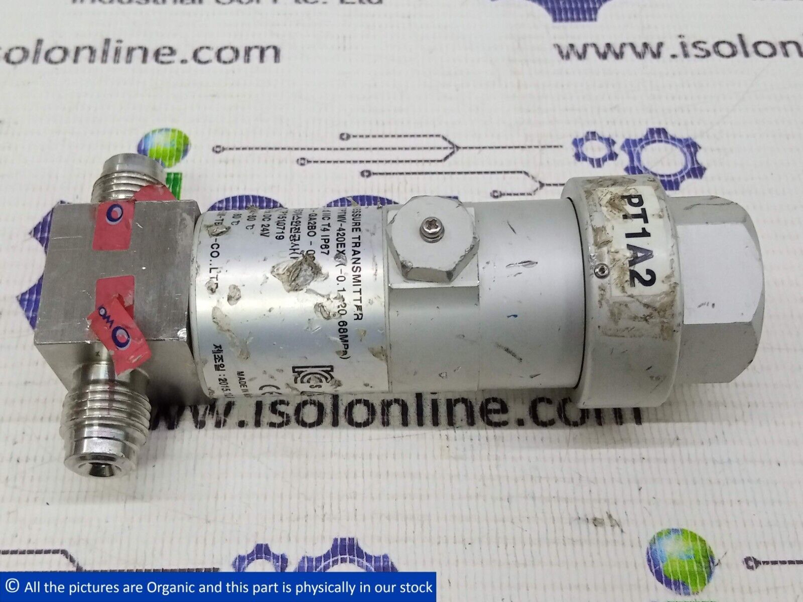 GEM-TECH GTPTMV-420EX1 Pressure Transmitter GTP 24VDC -0.1-20.68MPa GTPT... - $499.00