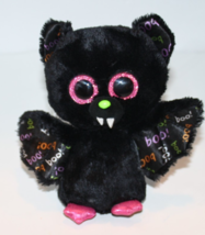 Ty Beanie Boos DART the Halloween Bat 6" Plush Stuffed Soft Toy Pink Gli... - $10.40