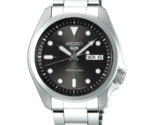 Seiko 5 Sports 40 MM Full Stainless Steel Grey Dial Automatic Watch - SR... - $175.75