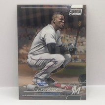 2022 Topps Stadium Club Chrome Jorge Soler Bsae #111 Miami Marlins - £1.57 GBP