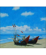 Homeland, a 24 high x 28 commission original oil painting on canva - $249.00