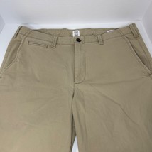 Gap Mens Relaxed Fit Khaki Pants 36x32 Cotton Blend Casual Wear Chinos - $32.24 CAD