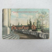 1909 Seattle Worlds Fair Postcard Manufacturers Building Machinery Hall UNPOSTED - £7.95 GBP