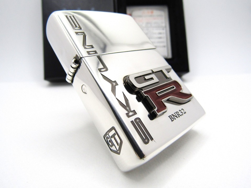 Nissan Skyline GT-R GTR BNR32 Metal Zippo 2020 MIB Rare - $105.93