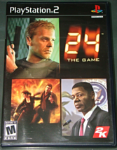 Playstation 2  - 2K - 24 THE GAME (Complete with Manual) - £11.98 GBP