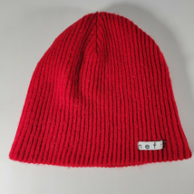 Neff Mens Beanie Hat Knit Red One Size  - £10.36 GBP