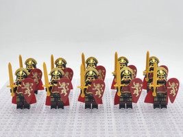 10pcs Game of Thrones House Lannister Armored Soldiers Minifigures Set - £19.97 GBP
