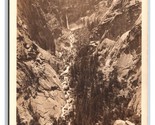 RPPC Illilouette Falls Yosemite National Park Ca Camp Curry Studio Carto... - £9.63 GBP