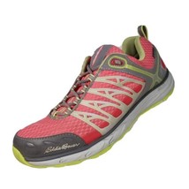 Eddie Bauer Weatheredge Trail Running Shoes Women 9.5 Pink Hiking Waterproof - £23.38 GBP