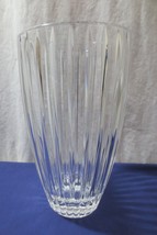 Marquis by Waterford Bezel  vase 10&quot; tall Beautiful - £39.22 GBP