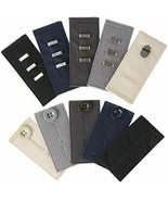 Easy Fit Hooks &amp; Buttons for Slacks, Waistband Extenders to Give You... - £6.34 GBP