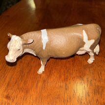 Schleich Simmental Cow Figurine Toy 2008 Dairy Cow Milk Cow Farmhouse B2 - $9.31