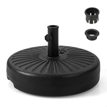 20 Inch Fillable Heavy-Duty Round Umbrella Base Stand - £68.61 GBP