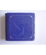 Creative Memories 7X7 Royal Sapphire Blue Album with silver foil etching... - $17.34 CAD