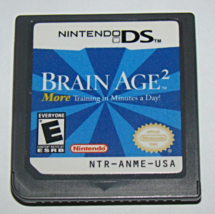 Nintendo DS - BRAIN AGE 2 - More Training in Minutes a Day! (Game Only) - £9.41 GBP