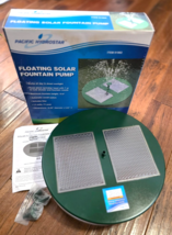 Large 12" Pacific Hydrostar Floating Solar Powered Fountain Pump - $34.64