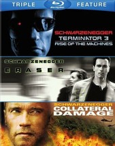 Terminator 3: Rise of the Machines/Eraser/Collateral Damage (Blu-ray Disc, 2014) - £13.38 GBP