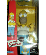 Homer Simpson with Bobble n&#39; Head Action - £23.62 GBP
