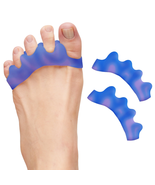 Silicone Toe Spacers for Correct Toe Alignment, Bunion and Hammertoe Str... - €25,81 EUR