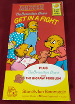 The Berenstain Bears: Get in a Fight; plus The Bigpaw Problem (VHS; 1988) 3 - £3.91 GBP