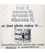 Underwood Company Deviled Ham 1965 Advertisement Devil Logo Antique DWNN4 - $367.96 MXN