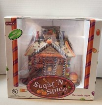 Lemax Sugar N Spice The Candy Crypt Halloween Village Lighted House EUC  - £34.32 GBP