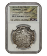 Chile: S.S. Central America: 1855-So 1 Peso NGC Shipwreck Effect ex: Pas... - £446.16 GBP