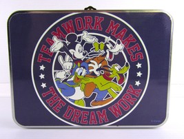 WDW Disney Cast Member Team Work Makes the Dream Work Lunch Box Limited - $36.42