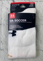 Unisex Child Medium Soccer Over the Calf Sock 1pair White - £18.56 GBP