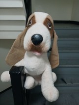Vintage 1970s Animal Fair Plush Bogart the Basset Hound Dog 27&quot;-30&quot; Rare/HTF - £190.51 GBP