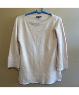 Lafayette 148 100% Cashmere Baby Pink Sweater Women’s Size Medium - $61.60 CAD