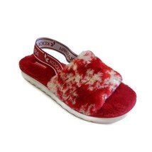 Koolaburra By UGG Fuzz&#39;n II Slide Womens Size 11 Slipper Sandal Tie Dye 1124417 - £36.18 GBP