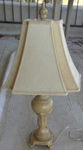 Beautiful Contemporary Ceramic Table Lamp with Unusual Shaped Shade - GREAT LOOK - £55.55 GBP