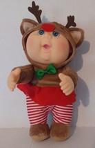 Cabbage Patch Kids Cuties Baby Rudolph Reindeer 10” Doll Plush 2018 Stuffed CPK - $14.35