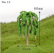 Willow Tree Cake Topper Or Train Railroad Scenery Set Of 3 2-1/2&quot; Tall - $57.87 MXN