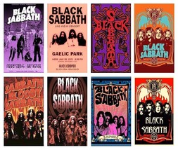 Black Sabbath Magnets - Set of 8 - $44.99