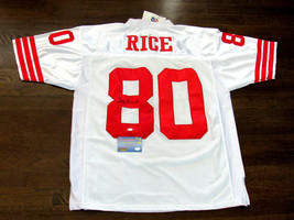 Jerry Rice #80 Sf 49ERS 1996 Signed Auto Mitchell & Ness Jersey Mounted Memories - $395.99