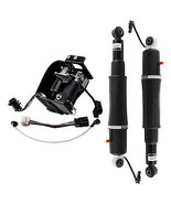 3pcs Air Shocks &amp; Compressor Kit Rear For Cadillac Escalade with Dryer 8... - $338.56