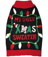 Fashion Pet Black Ugly XMAS Dog Sweater X-Large - £68.80 GBP