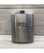 Motley Crue Whiskey Flask Wells Fargo Arena Des Moines IA 2/17/09 Rare S... - $81.45 CAD