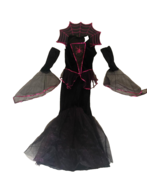 pre-own SPIDERELLA girls Halloween Costume sz L (10-12) long spider witc... - $16.73