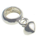 Welded Bliss Sterling 925 Silver Dangle Bead Charm Carrier, Hanger, Puff... - £14.50 GBP