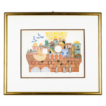 &quot; Jerusalem Di Dorato &quot; Da Amram Ebgi Edizione Limitata Firmata #470/500... - $1,247.35