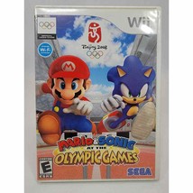 Mario &amp; Sonic at the Olympic Games (Wii, 2007) Complete Pristine W/ Manual Sega - £16.13 GBP