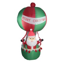 7ft Inflatable Santa in Hot Air Balloon Lighted Christmas Yard Art Decor... - $1,843.16 MXN