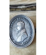 Spilla antica vintage edoardiana 1909 Birmingham distintivo in argento -... - $1,597.48 MXN