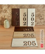 Modern  Number Door Sign Plaque , Numbers Address Signage , Door Number ... - $5.00