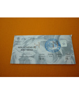 AEK-KRC Genk UEFA Champions League football ticket stub 30/10/2002 - £23.77 GBP