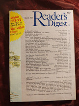 Readers Digest March 1973 Abortion Jerry West James Atwater  Bill Surface  - £6.38 GBP